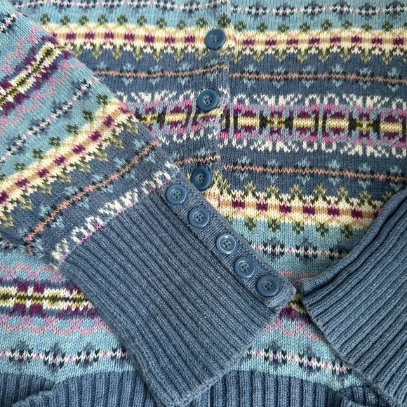 Tiara Multicolor Patterned Cardigan - Picture 7 of 8